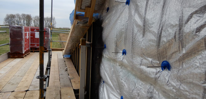 Isolatie nieuwbouw woning in Zeeland